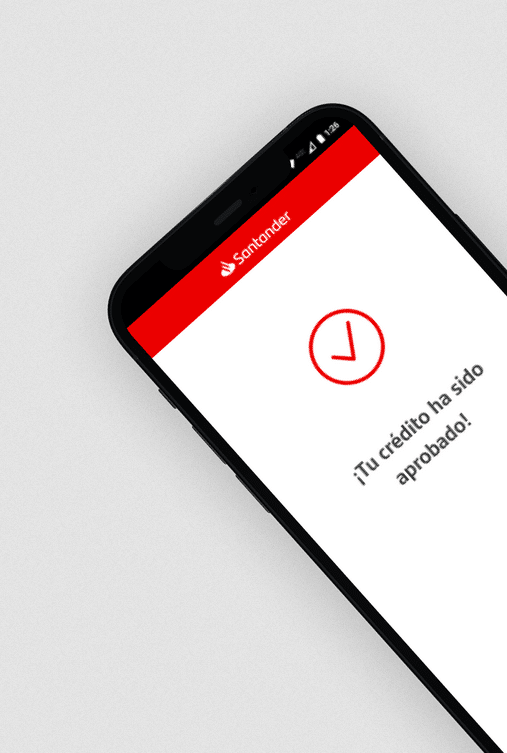 Descubrí el Crédito Personal de Santander: Rápido, Digital y a Tu Medida.