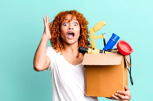 A person enthusiastically unboxing a Shein package, with colorful clothes spilling out, set against a bright, well-lit background, conveying satisfaction and quick delivery.