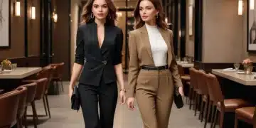 Woman transitioning from office to dinner in stylish Shein outfit