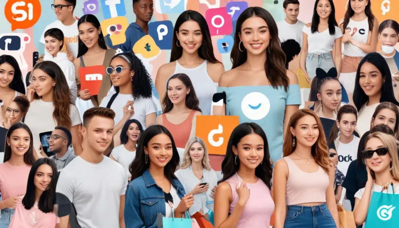 Social media icons for Shein community sharing deals